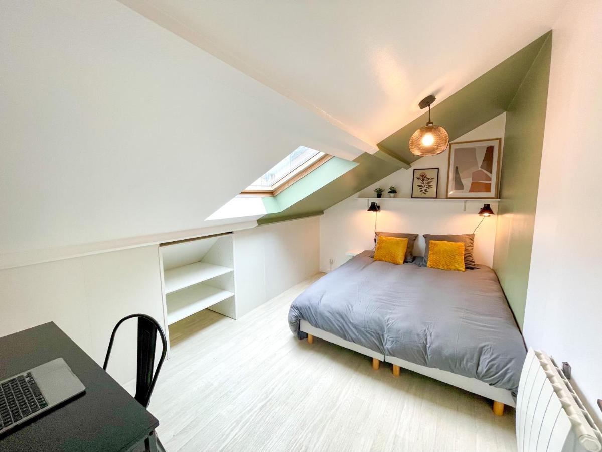 Superbe appartement-Sauna-Cinéma-Parking-Gare Amiens Bagian luar foto